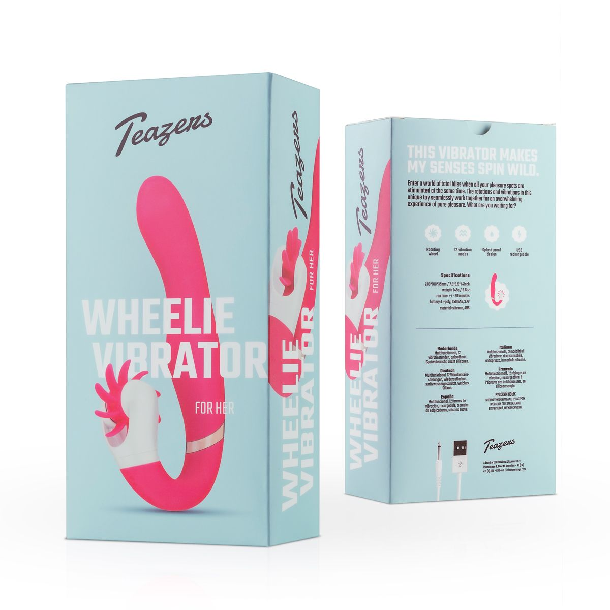 TEAZERS Dave Vibrator g-punkt-vibratoren