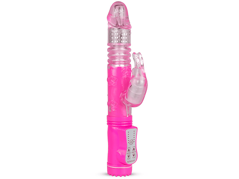 EASYTOYS VIBE COLLECTION EasyToys Stoßender Hasen-Vibrator - Rosa rabbit-vibratoren