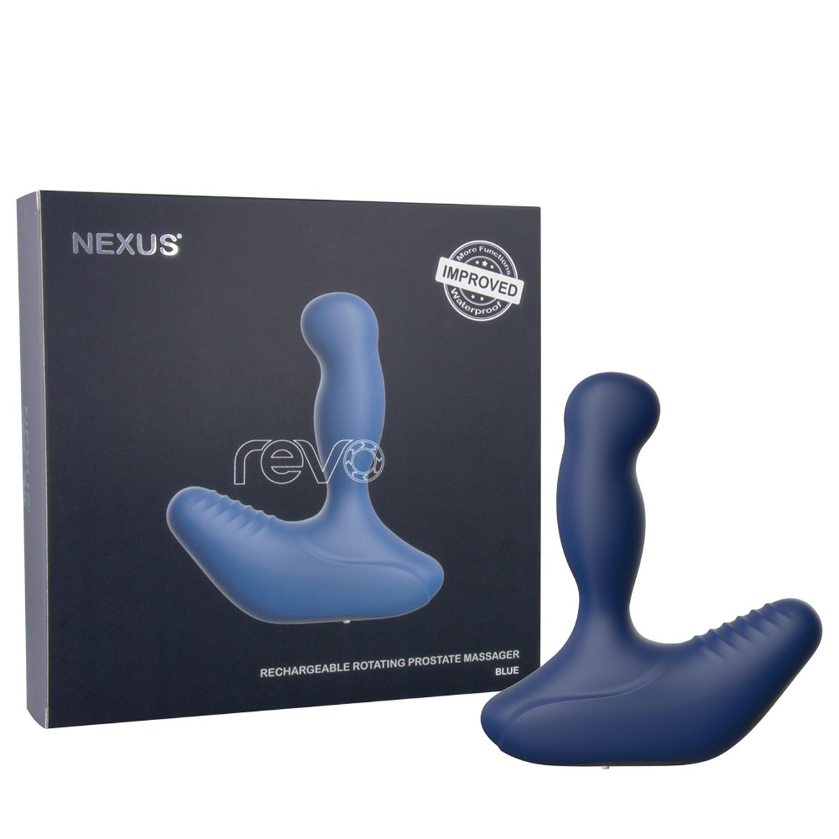 - Nexus analvibratoren Revo Blauw - Roterende Prostaat Vibrator NEXUS