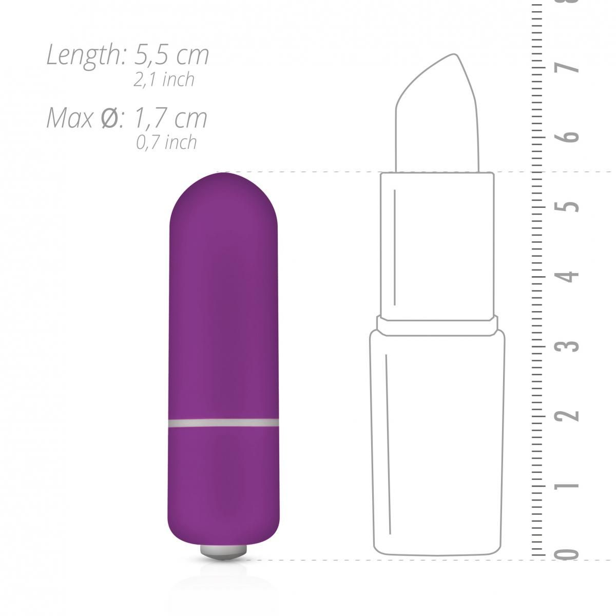 EASYTOYS MINI VIBE COLLECTION 10 Bullet-Vibrator mit Lila - mini-vibratoren Geschwindigkeiten