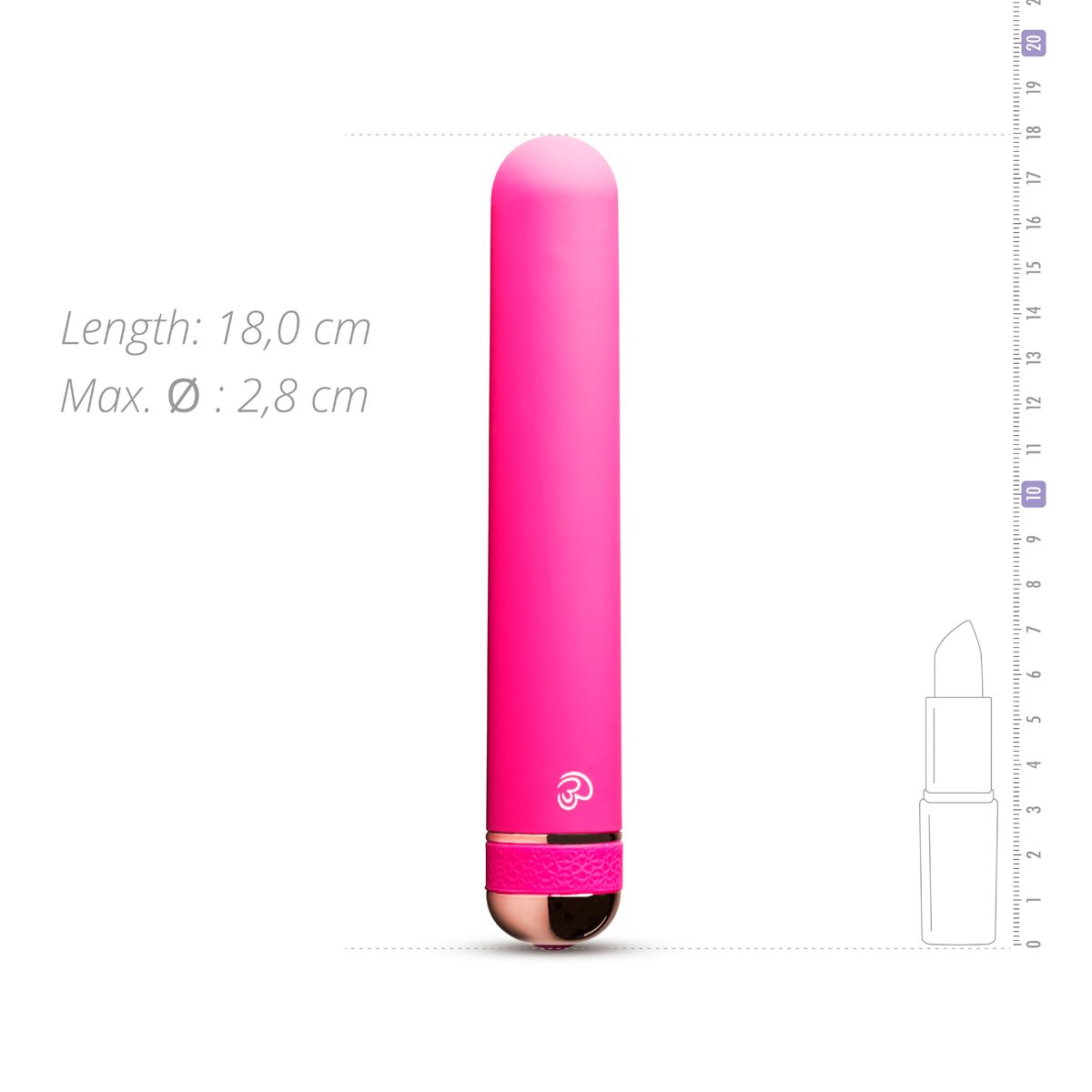 Pink Vibe klassische-vibratoren EASYTOYS Supreme - Vibrator VIBE COLLECTION