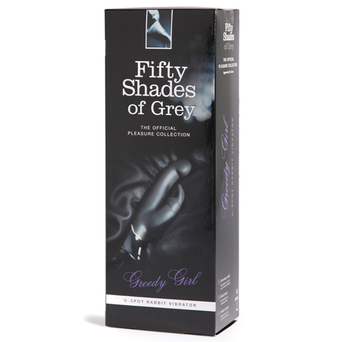 Zwart FIFTY OF Shades GREY Girl Fifty - rabbit-vibratoren Rabbit - SHADES Greedy Vibrator of Grey G-Spot
