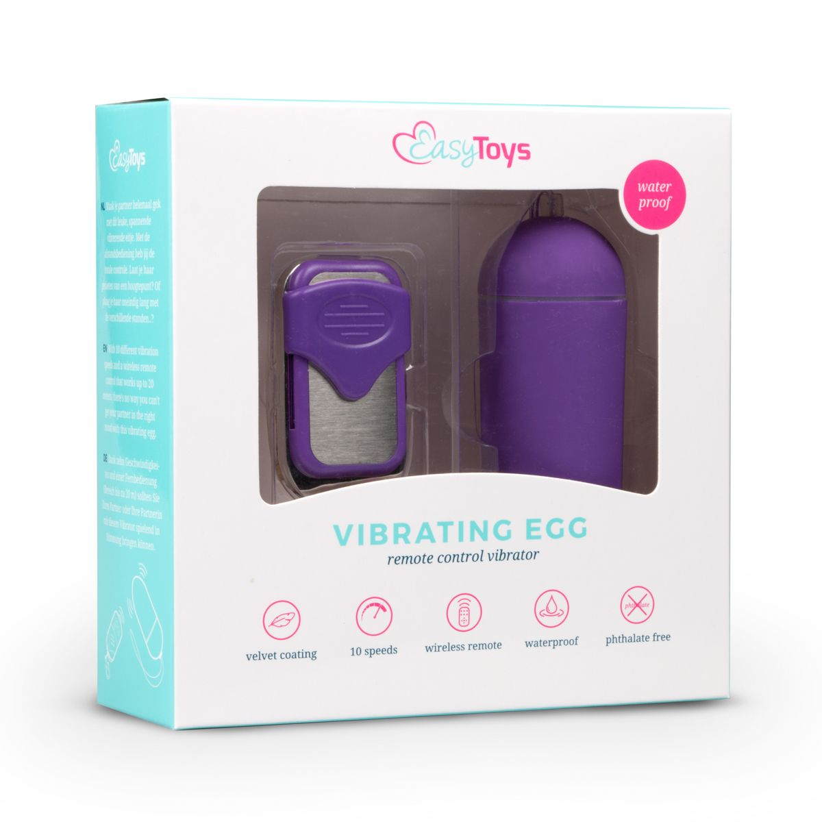 EASYTOYS MINI VIBE COLLECTION Vibrierendes vibro-eier Violett - Fernbedienung mit Ei