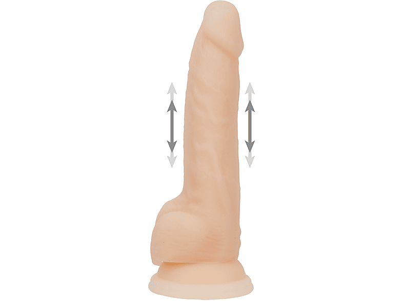 NAKED ADDICTION Naked Addiction - Realistischer Stoß-Dildo mit Fernbedienung - 23 cm realistische-vibratoren