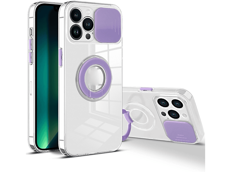 KÖNIG DESIGN Backcover, iPhone Apple, Violett Pro, Case, 13