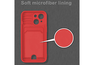 KÖNIG DESIGN Case, Backcover, Apple, iPhone 14 Pro Max, Rot
