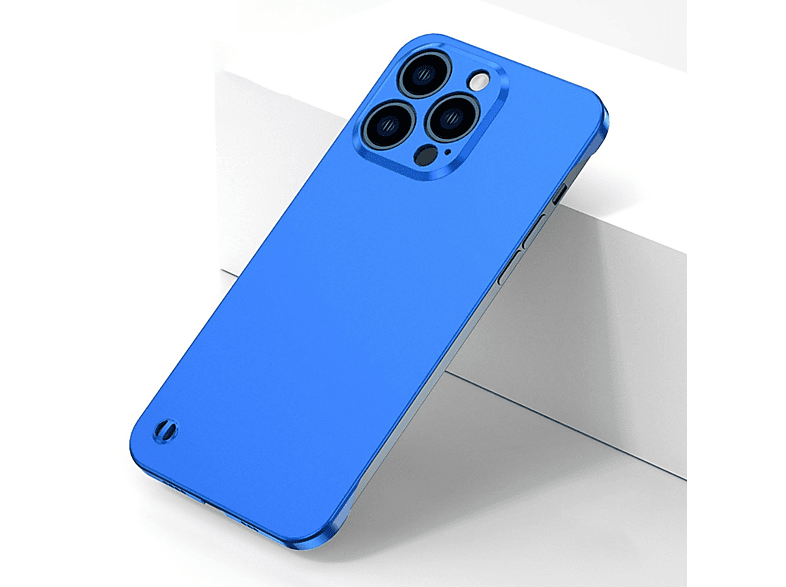 DESIGN Backcover, Blau Apple, 12 KÖNIG Pro, iPhone Case,