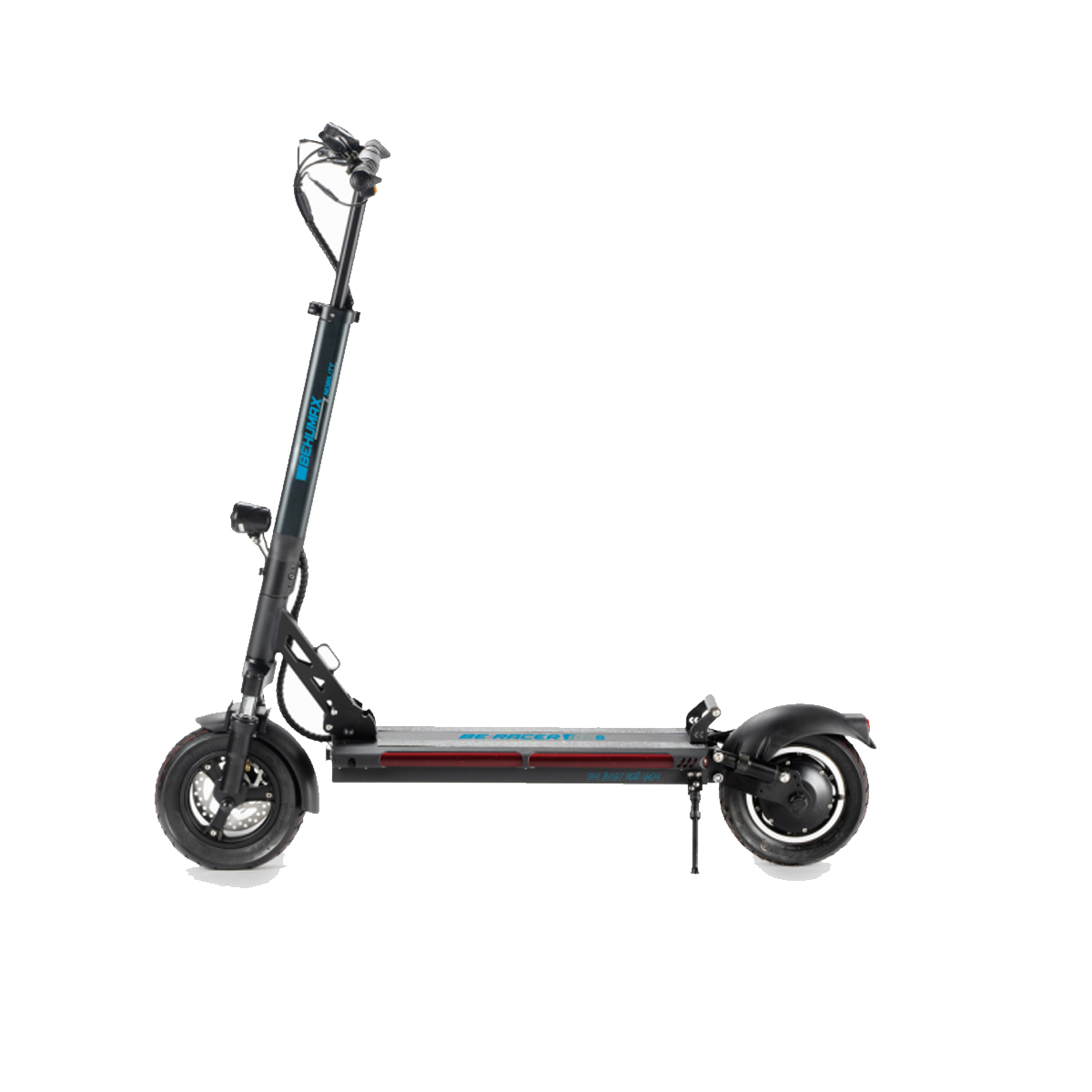 Patinete Racer Bs8 behumax 110 kg 15600 mah 25 kmh negro con potencia maxima de 1600w autonomia 40km ruedas 10 48v 15.600