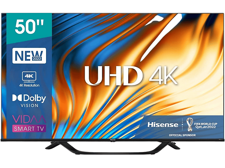 HISENSE 50A63H LED TV (Flat, 50 Zoll / 127 cm, UHD 4K) | MediaMarkt