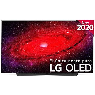 TV OLED 55" - LG 55CX6LA, UHD 4K, Procesador inteligente 8K a9 Gen3 con AI., DVB-T2 (H.265), Negro