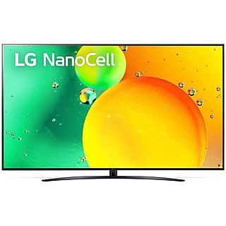 TV NanoCell 55" - LG 55NANO763QA, UHD 4K, DVB-T2 (H.265), Negro