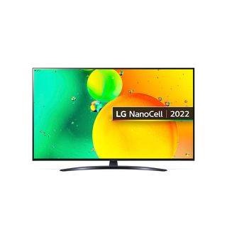 TV NanoCell 55" - LG 55NANO766QA.AEU, UHD 4K, Procesador Inteligente α5 Gen5 AI Processor 4K, DVB-T2 (H.265), Negro