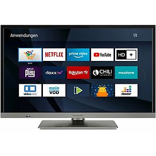 TV LED 24" - PANASONIC TX-24JSW354, HD, DVB-T2 (H.265), licenciado, Plata