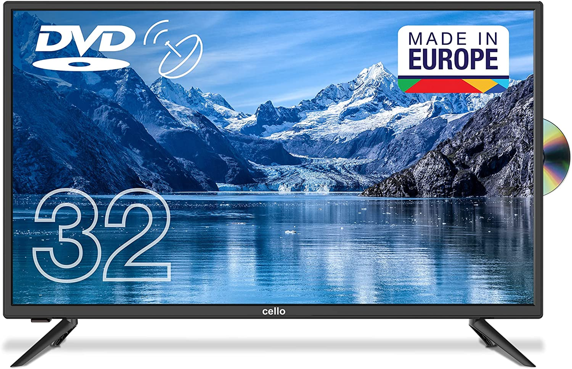 TV LED 24" - C2420FSDE CELLO, HD-ready, DVB-T2 (H.265)Sí, Negro