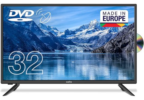 TV Portátil LED 32 - Peaq PTV 32GH-5023C-B, HD-ready, Autonomía