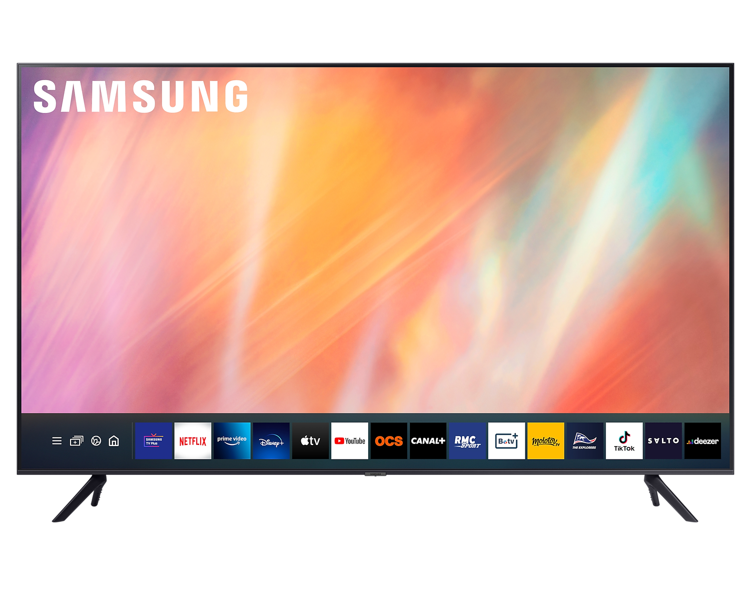 TV LED 70" - UE70AU7105 SAMSUNG, UHD 4K, Crystal UHD, DVB-T2 (H.265)Sí, Gris