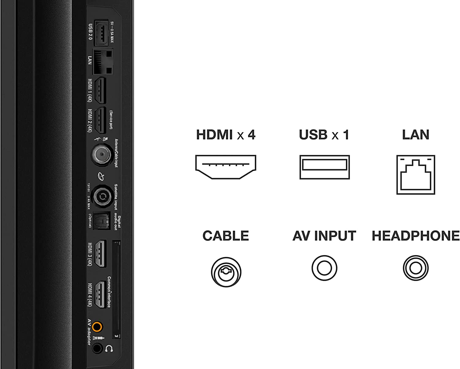 Zoll TV) TV 65 cm, C Google TCL 65 UHD (Flat, 165 4K, / LED 935