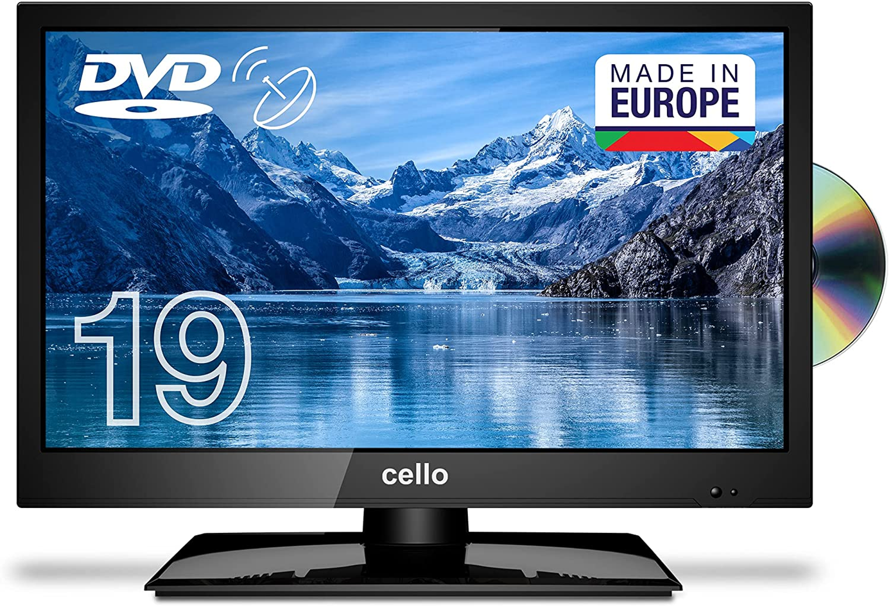 TV LED 19" - C1920FSDE CELLO, HD, DVB-T2 (H.265)Sí, Negro