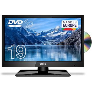 TV LED 19" - CELLO C1920FSDE, HD, DVB-T2 (H.265), Negro