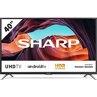 TV LED 43" - SHARP 43BL6E, UHD 4K, DVB-T2 (H.265), Negro