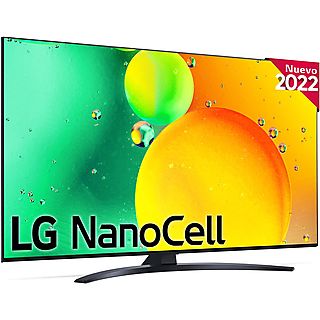 TV LED 65" - LG 65NANO766QA, UHD 4K, Gris