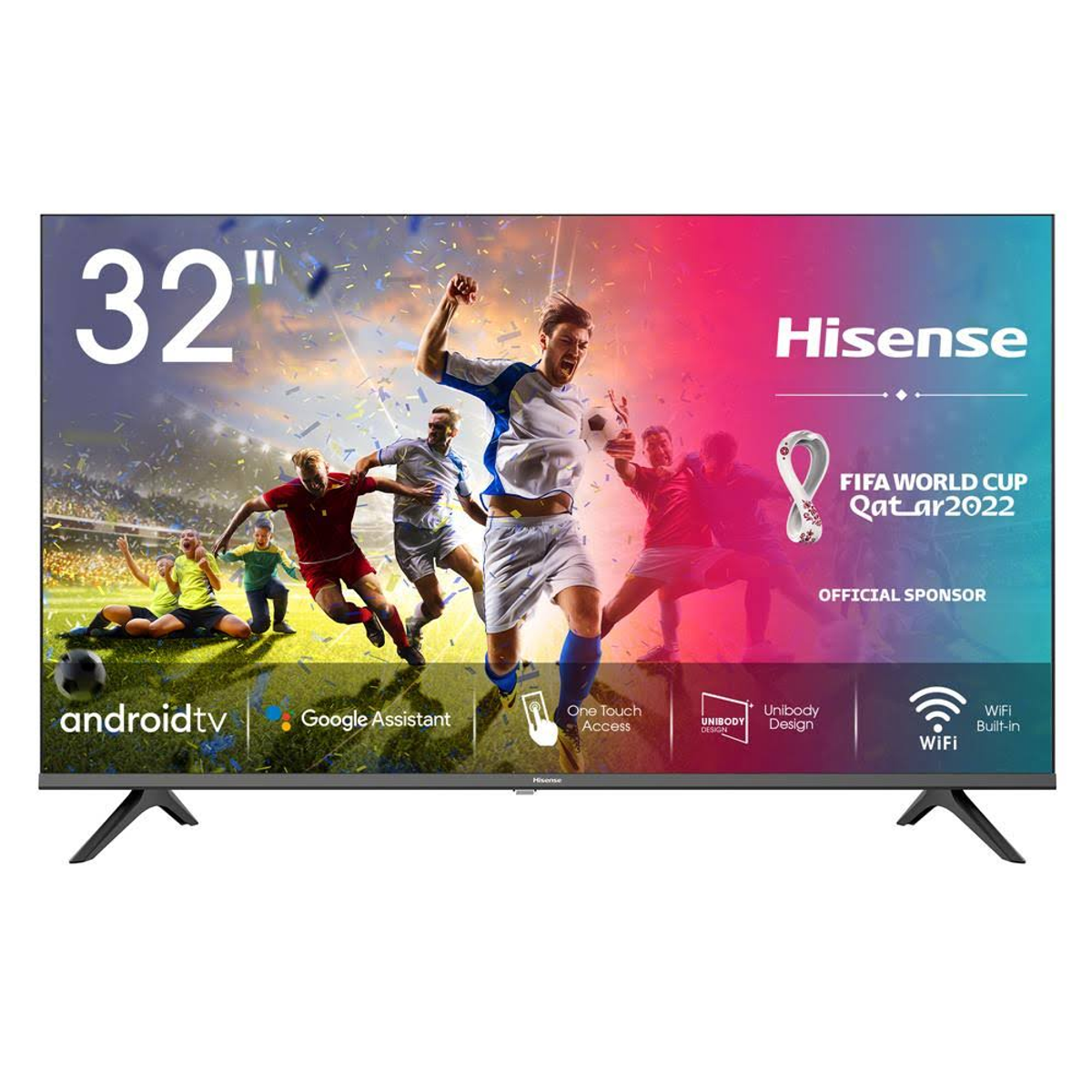 TV LED 32" - 32A5700FA HISENSE, HD, MSD6683BQHAT-8-0BJN, DVB-T2 (H.265)Sí, Negro