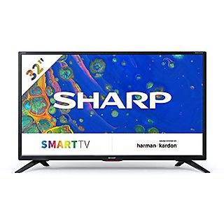 TV LED 32" - SHARP 32BC6E, HD, DVB-T2 (H.265), Negro