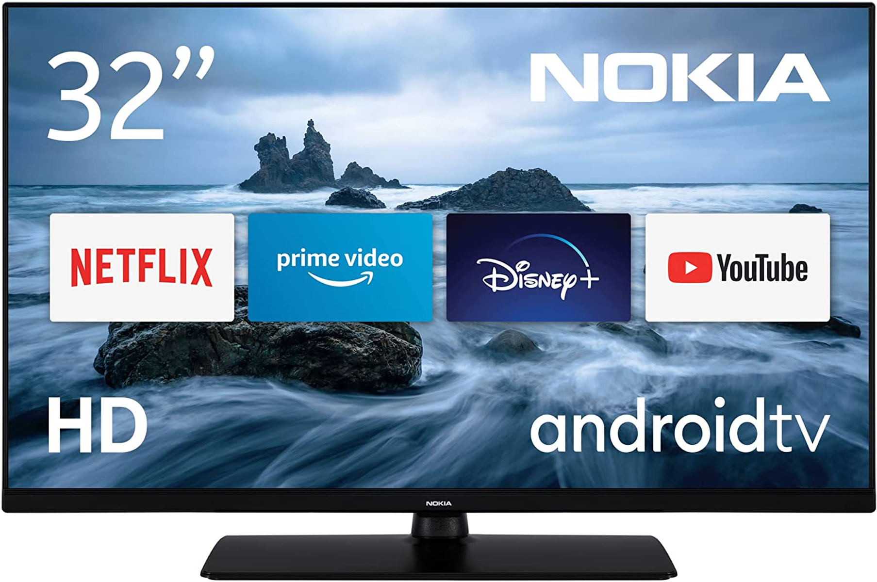 NOKIA (Flat, cm, Android) 81,28 HD, TV HNE32GV210 LED 32 Zoll /