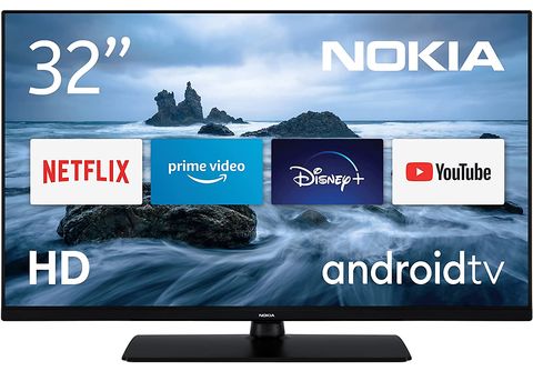 TV LED 32  Sony 32W800, HDR, Android TV, Smart TV, DVB-T2 (H.265),  Procesador Bravia Engine, Asistente de Voz, Negro