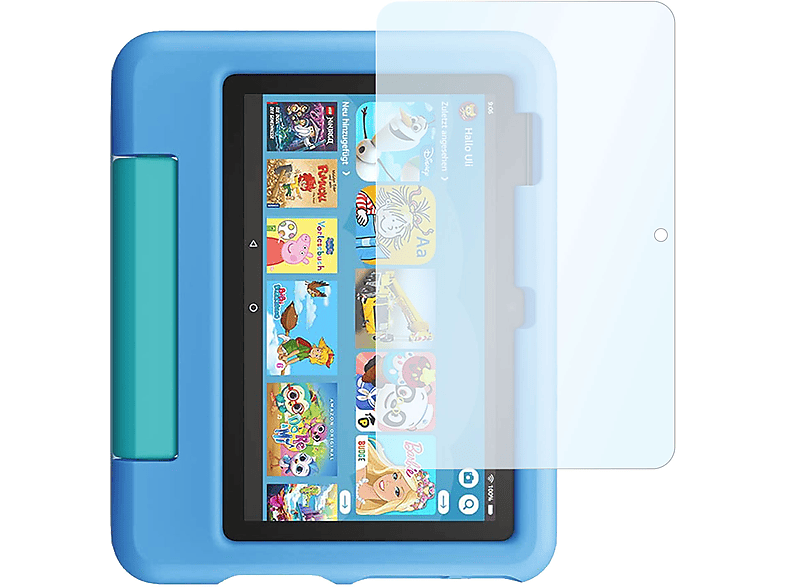 Panzerschutz (2022)) Displayschutz(für 12. Kids-Tablet 2x SLABO Generation Fire 7 Shockproof