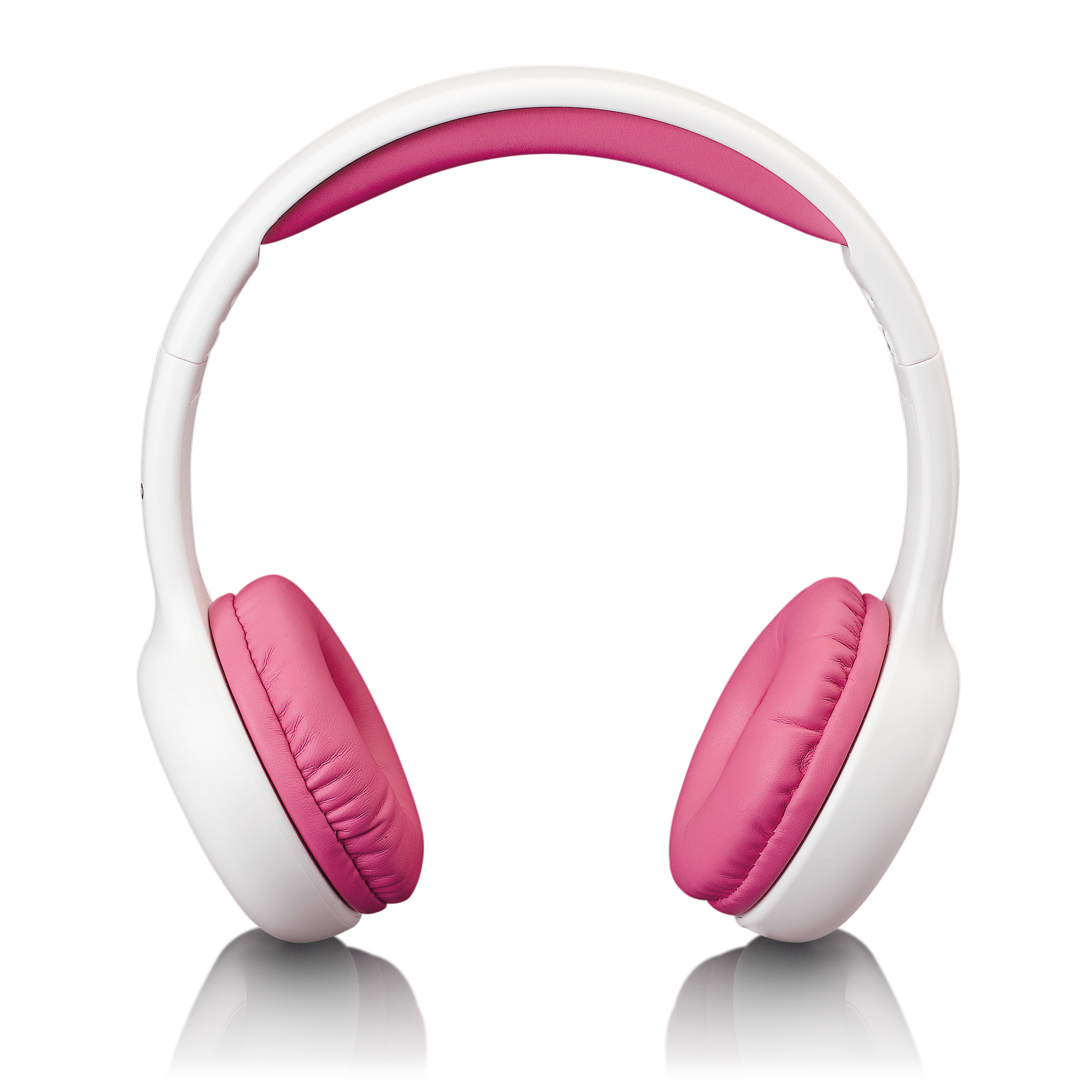 Kopfhörer Weiß-Pink LENCO Over-ear HP-010PK,
