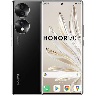 Móvil - HONOR Honor 70, Negro, 128 GB, 8 GB RAM, 6,67 ", Snapdragon, 4800 mAh, Android