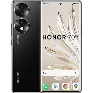 Móvil - HONOR Honor 70, Negro, 256 GB, 8 GB RAM, 6,67 ", Snapdragon, 4800 mAh, Android