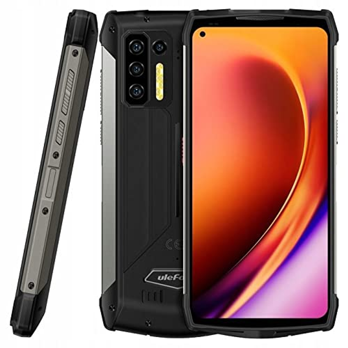 Móvil - 6937748734291 ULEFONE, Negro, 256 GB, 8 GB, 6,81 ", Tipo, MediaTek