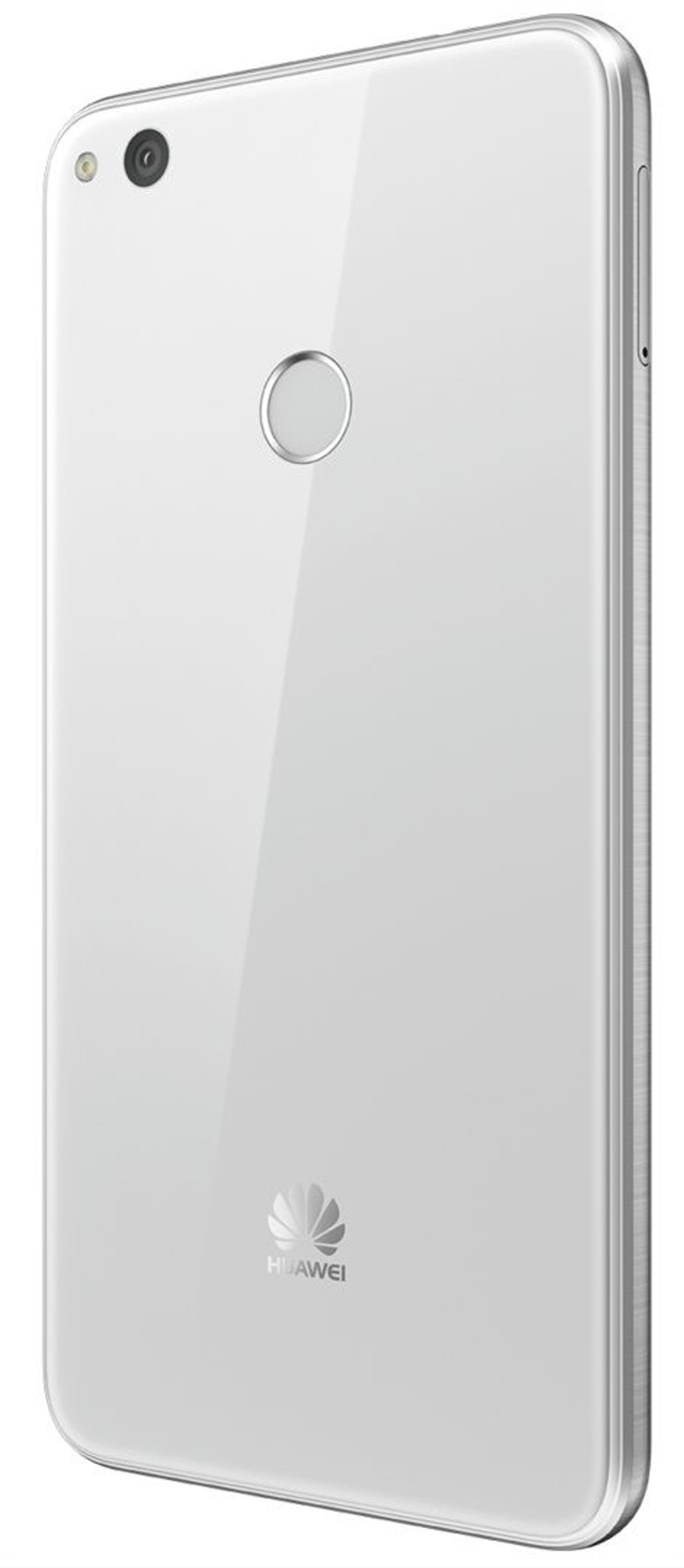 Ein Redmi-Telefon mit blauem Farbverlauf und Dual-Kamera. Rosa-blauer Bildschirm.