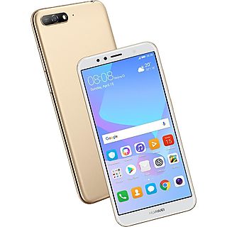 Móvil  - Y6 HUAWEI, Oro, 16 GB, 16 GB, 5,7 ", HD+, Snapdragon 3000 mAhmAh