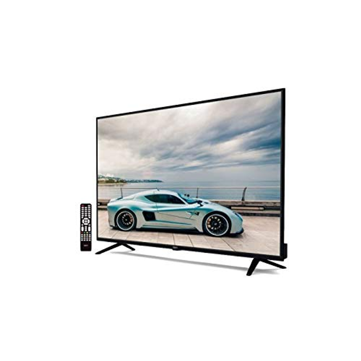 TV LED 50" - 654516264 KROMS, UHD 4K, ARM cortex – A53 Quad core y GPU, Smart TV, DVB-T2 (H.265)Sí, Negro