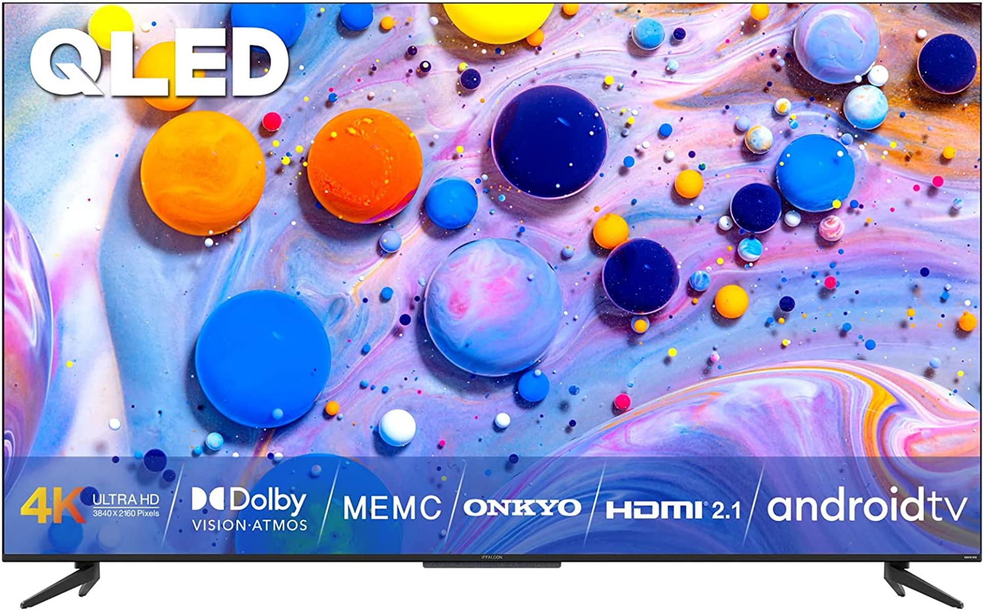 TV QLED 50" - iFF50Q71 IFFALCON, UHD 4K, Negro