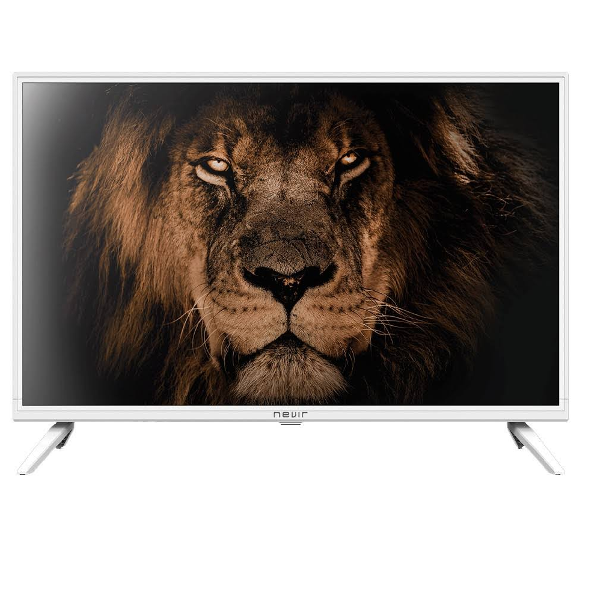 TV LED 32" - NVR-8072-32HD2S-SMA-B NEVIR, HD-ready, DVB-T2 (H.265)Sí, Blanco