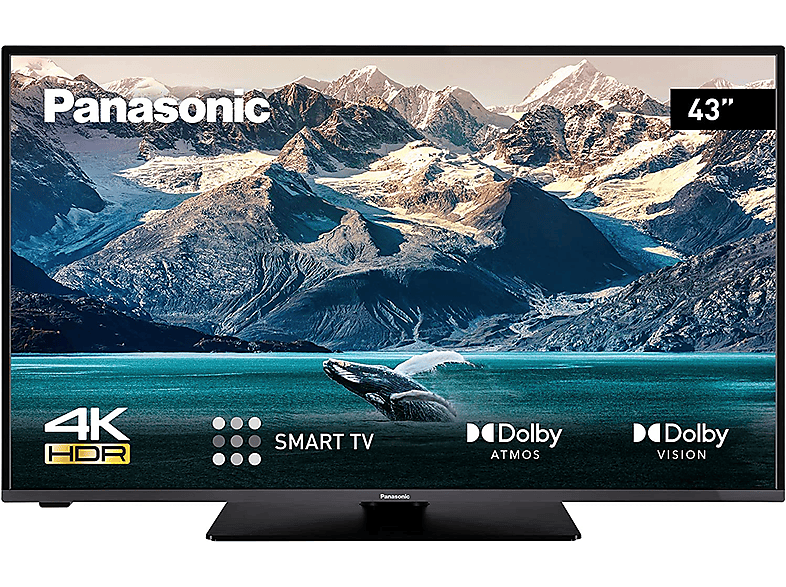 TV LED 43" TX43JXW604 PANASONIC, UHD 4K, DVBT2 (H.265)Sí