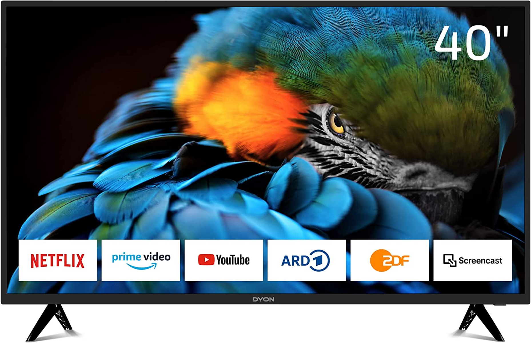 TV LED 40" - D800174 DYON, Full-HD, Negro