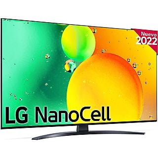 TV LED 43" - LG 43NANO766QA, UHD 4K, DVB-T2 (H.265), Gris