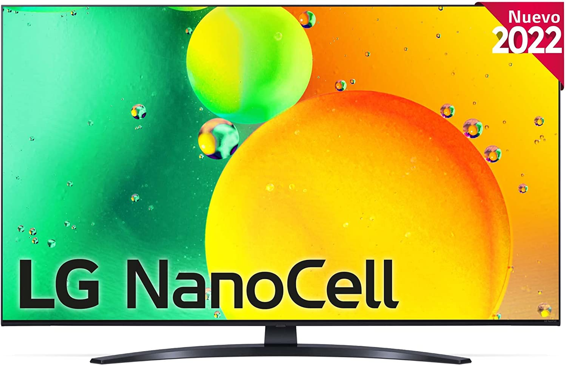 TV LG NanoCell NANO76 43NANO766QA Czarny