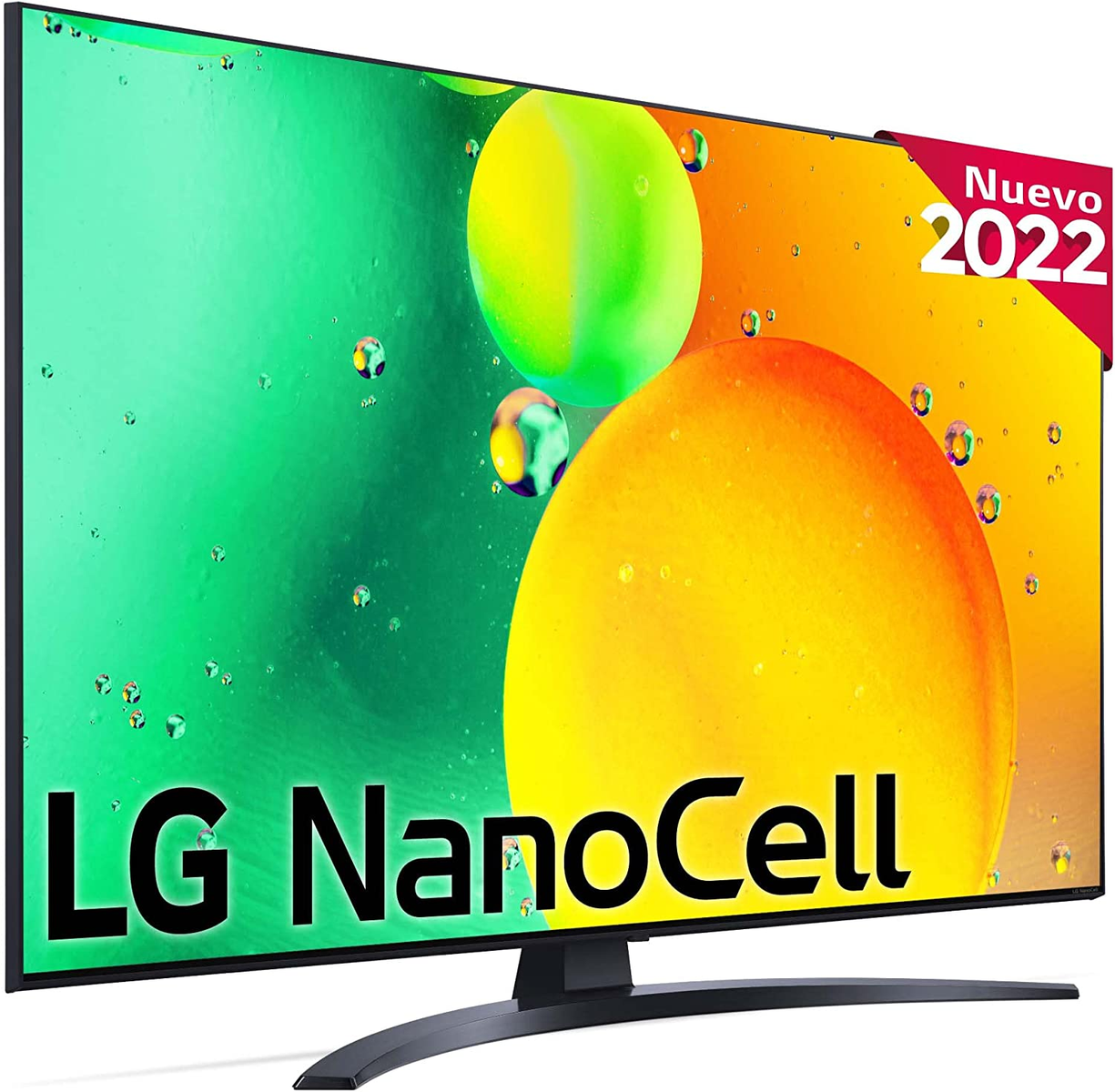 TV LG NanoCell NANO76 43NANO766QA Czarny