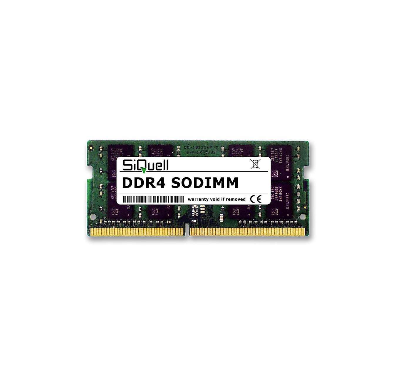 SIQUELL 16GB RAM Arbeitsspeicher 16 GB DDR4