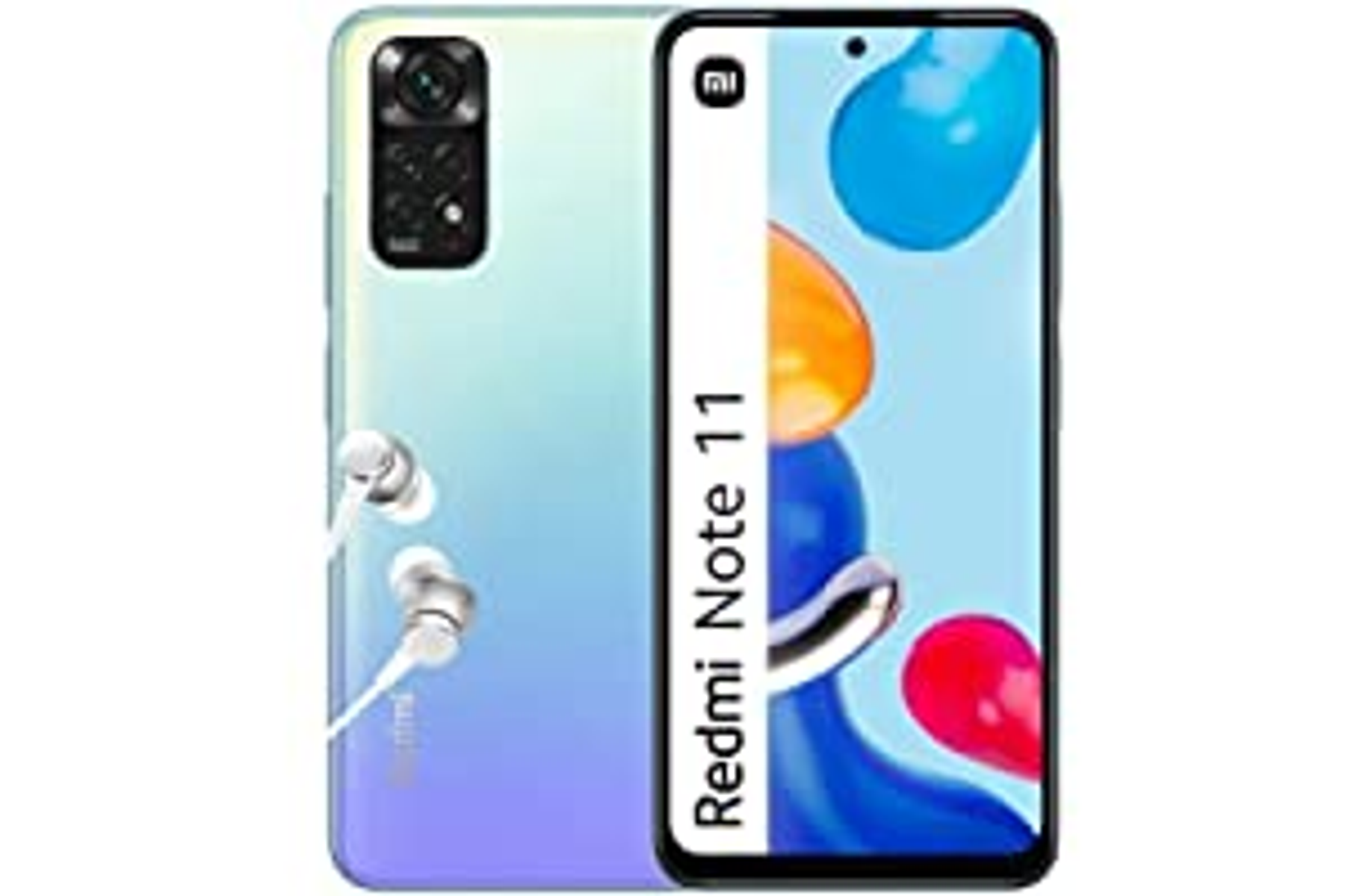 Xiaomi Redmi Note 11 smartphone 4+64gb pantalla de 6.43 pulgadas 90hz fhd+ amoled dotdisplay snapdragon 680 50mp ai 5000 star blueversión es con alexa manos libres 4260555973020 4 643