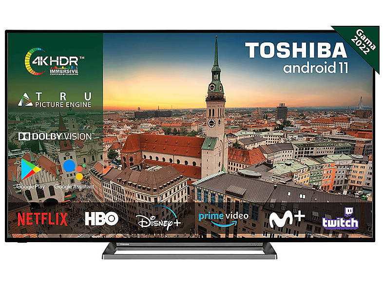 TOSHIBA 65UA3D63DG LED TV (Flat, 64 Zoll / 162,56 cm, UHD 4K) | SATURN
