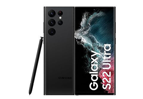 SAMSUNG Galaxy S22 Ultra 5G 128GB phantom black 128 GB Schwarz Dual SIM