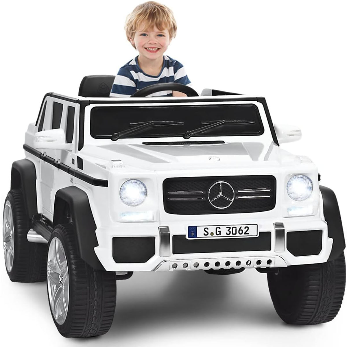 Kinderfahrzeug Mercedes-Benz COSTWAY Elektro Kinderauto
