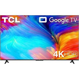 TV LED 43" - TCL 43P639K, UHD 4K, Metalizado oscuro